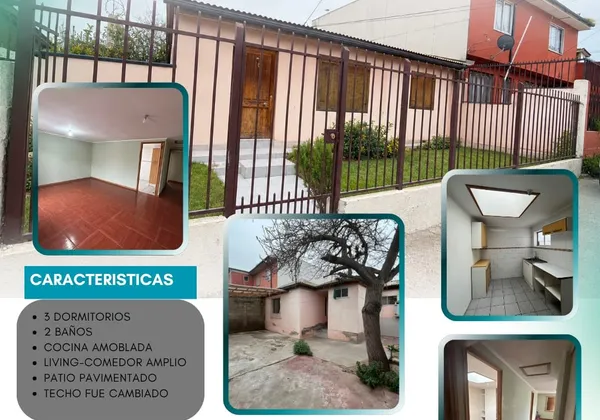 CASA EN VENTA SECTOR EL LLANO DE COQUIMBO